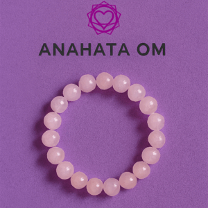 Pulsera de Cuarzo Rosa