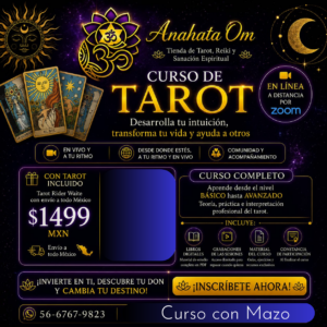 Curso de Tarot Avanzado (incluye Mazo y envío)